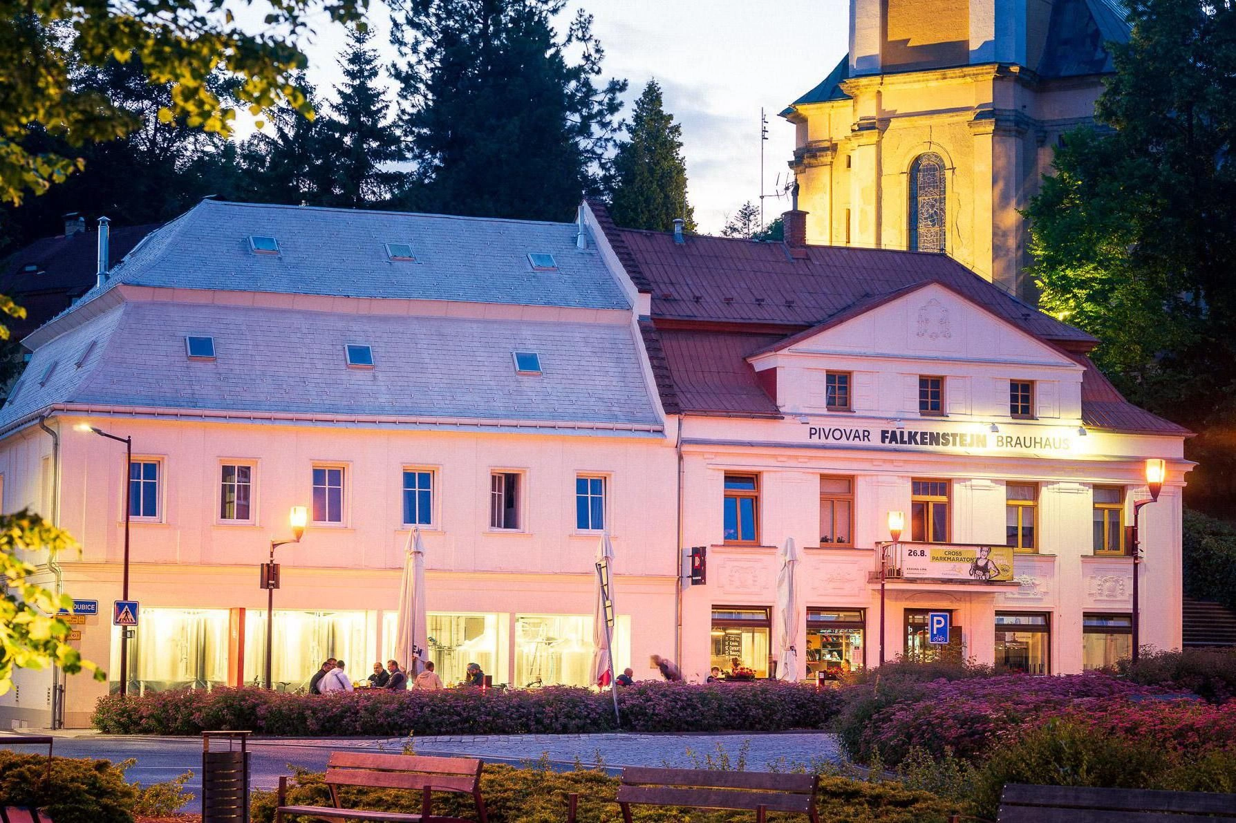 Restaurace a pivovar Falkenštejn, Krásná Lípa